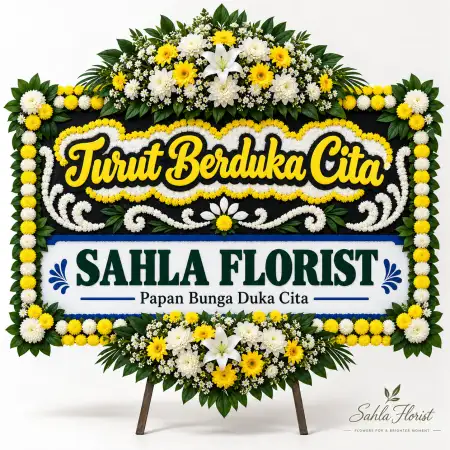 Papan Bunga Duka Puri Indah